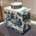 Danny's Fine Porcelain Home Decor Danny's Fine Porcelain Rect. Box Jar - Blue Willow