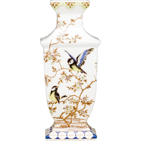 Danny's Fine Porcelain Home Decor Danny's Fine Porcelain Rect Porcelain Vase- Xiamena (No Hole; Vase Only) 60321
