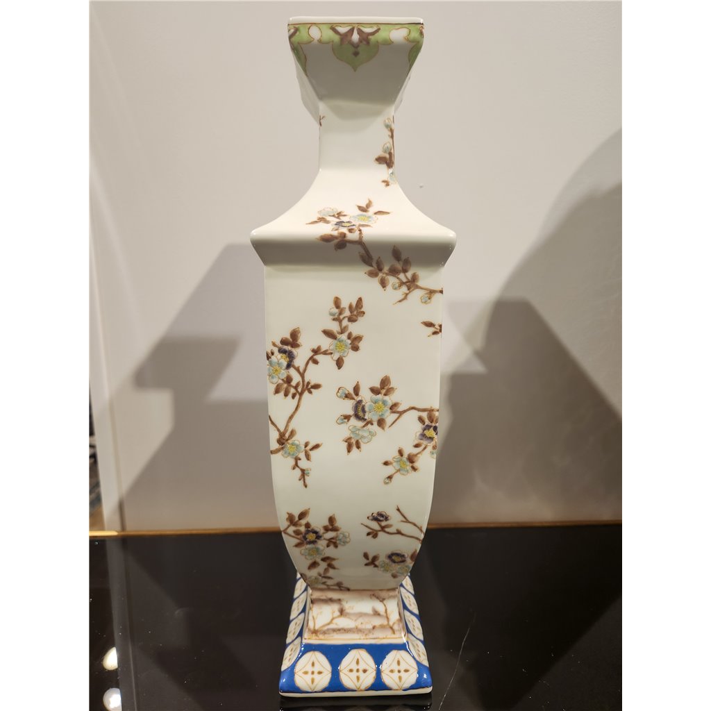 Danny's Fine Porcelain Home Decor Danny's Fine Porcelain Rect Porcelain Vase- Xiamena (No Hole; Vase Only) 60321