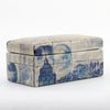 Danny's Fine Porcelain Home Decor Danny's Fine Porcelain Rectangular Box- Azure Village 60422