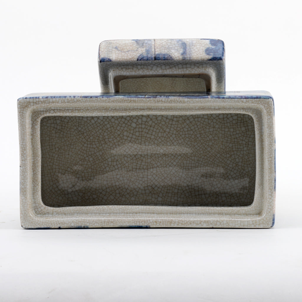 Danny's Fine Porcelain Home Decor Danny's Fine Porcelain Rectangular Box- Azure Village 60422
