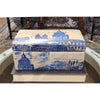 Danny's Fine Porcelain Home Decor Danny's Fine Porcelain Rectangular Box- Azure Village 60422