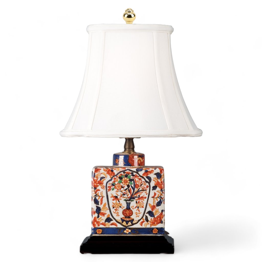 Danny's Fine Porcelain Lighting Danny's Fine Porcelain Rectangular Jar Lamp - Imari(312-10-Be) 14056-L