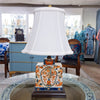 Danny's Fine Porcelain Lighting Danny's Fine Porcelain Rectangular Jar Lamp - Imari(312-10-Be) 14056-L