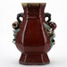 Danny's Fine Porcelain Home Decor Danny's Fine Porcelain Red Hex Vase