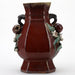 Danny's Fine Porcelain Home Decor Danny's Fine Porcelain Red Hex Vase