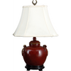 Danny's Fine Porcelain Home Decor Danny's Fine Porcelain Red Pumpkin Jar Lamp(122-13be)