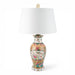 Danny's Fine Porcelain Home Decor Danny's Fine Porcelain Rose Medallion Canton Vase Lamp[2-847-17] Elegant Rose Medallion Canton Vase
