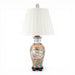 Danny's Fine Porcelain Home Decor Danny's Fine Porcelain Rose Medallion Canton Vase Lamp[337-16-Be] Featuring A Richly Detailed Rose