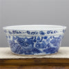 Danny's Fine Porcelain Home Decor Danny's Fine Porcelain Round Basin- Blue And White(Classic) 50355