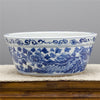 Danny's Fine Porcelain Home Decor Danny's Fine Porcelain Round Basin- Blue And White(Classic) 50355