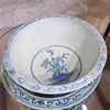 Danny's Fine Porcelain Home Decor Danny's Fine Porcelain Round Basin- Blue And White(Classic) 50355