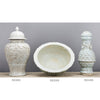 Danny's Fine Porcelain Home Decor Danny's Fine Porcelain Round Basin - Carved Celadon Porcelain 50359