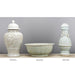 Danny's Fine Porcelain Home Decor Danny's Fine Porcelain Round Basin - Carved Celadon Porcelain 50359