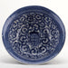 Danny's Fine Porcelain Home Decor Danny's Fine Porcelain Round Bowl With Bronze Base-Blue And White 14095