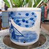 Danny's Fine Porcelain Home Decor Danny's Fine Porcelain Round Bucket-Classic Blue And White 50440