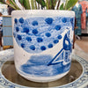 Danny's Fine Porcelain Home Decor Danny's Fine Porcelain Round Bucket-Classic Blue And White 50440