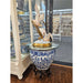 Danny's Fine Porcelain Home Decor Danny's Fine Porcelain Round Fishbowl Blue & White Bird