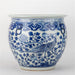 Danny's Fine Porcelain Home Decor Danny's Fine Porcelain Round Fishbowl Blue & White Bird