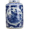 Danny's Fine Porcelain Home Decor Danny's Fine Porcelain Round Jar - Blue And White(Classic) 50356