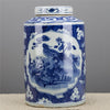 Danny's Fine Porcelain Home Decor Danny's Fine Porcelain Round Jar - Blue And White(Classic) 50356