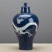 Danny's Fine Porcelain Home Decor Danny's Fine Porcelain Round Jar With Dragon 50372