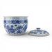 Danny's Fine Porcelain Home Decor Danny's Fine Porcelain Round Lidded Basin - Blue and White Foo Dogs