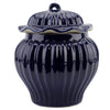 Danny's Fine Porcelain Home Decor Danny's Fine Porcelain Round Lidded Jar -Blue 50817