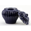 Danny's Fine Porcelain Home Decor Danny's Fine Porcelain Round Lidded Jar -Blue 50817