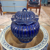 Danny's Fine Porcelain Home Decor Danny's Fine Porcelain Round Lidded Jar -Blue 50817