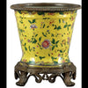 Danny's Fine Porcelain Home Decor Danny's Fine Porcelain Round Metal Planter - CLOSEOUT