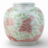 Danny's Fine Porcelain Home Decor Danny's Fine Porcelain Round Moon Vase-Red and Green Bird. Display It Alone Or with Flowers For