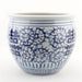 Danny's Fine Porcelain Home Decor Danny's Fine Porcelain Round Planter - Blue & White Double Happiness