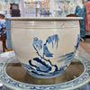 Danny's Fine Porcelain Home Decor Danny's Fine Porcelain Round Planter - Classic Blue & White