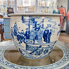 Danny's Fine Porcelain Home Decor Danny's Fine Porcelain Round Planter - Classic Blue & White