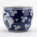 Danny's Fine Porcelain Home Decor Danny's Fine Porcelain Round Pot Blue Village