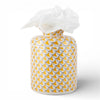 Danny's Fine Porcelain Home Decor Danny's Fine Porcelain Round Tissue Box Matted Gold Fishnet