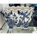 Danny's Fine Porcelain Home Decor Danny's Fine Porcelain Scallop Edge Porcelain Oval Basin -Blue Birds 14166