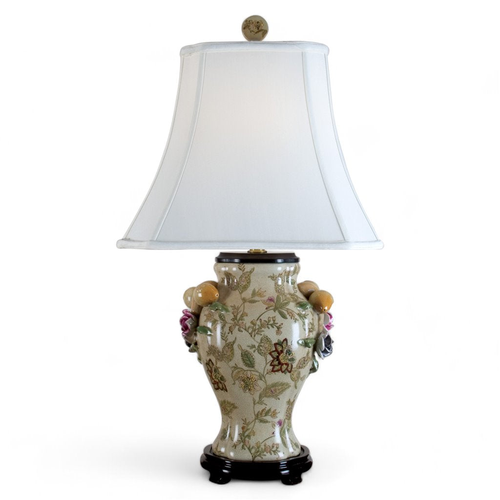 Danny's Fine Porcelain Lighting Danny's Fine Porcelain Scallop Vase Lamp 13923-L