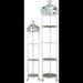 Danny's Fine Porcelain Home Decor Danny's Fine Porcelain Set/2 Plate Rack-White Rose (1 Set) 70102