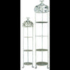 Danny's Fine Porcelain Home Decor Danny's Fine Porcelain Set/2 Plate Rack-White Rose (1 Set) 70102