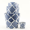 Danny's Fine Porcelain Home Decor Danny's Fine Porcelain Set of 4 Round Planter (3in; 6in; 7in;8in)