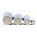 Danny's Fine Porcelain Home Decor Danny's Fine Porcelain Set of 4 Round Planter (3in; 6in; 7in;8in)