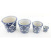 Danny's Fine Porcelain Home Decor Danny's Fine Porcelain Set of 4 Round Planter (3in; 6in; 7in;8in)