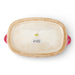 Danny's Fine Porcelain Home Decor Danny's Fine Porcelain Small Oval Footbath with Handle- Tobacco Leaf Small Size – Tobacco Leaf