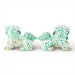 Danny's Fine Porcelain Home Decor Danny's Fine Porcelain Small Pair of Lucky Foo Dog – Teal Fishnet