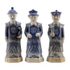 Danny's Fine Porcelain Home Decor Danny's Fine Porcelain SMALL SET OF 3 MEN(BLUE AND WHITE) 41273