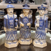 Danny's Fine Porcelain Home Decor Danny's Fine Porcelain SMALL SET OF 3 MEN(BLUE AND WHITE) 41273