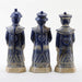 Danny's Fine Porcelain Home Decor Danny's Fine Porcelain SMALL SET OF 3 MEN(BLUE AND WHITE) 41273