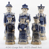 Danny's Fine Porcelain Home Decor Danny's Fine Porcelain SMALL SET OF 3 MEN(BLUE AND WHITE) 41273